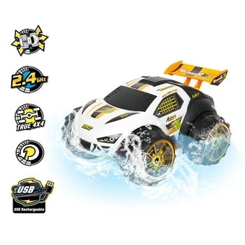 Машина-амфібія на радіокеруванні Road Rippers VaporizR 3 orange (10021) - Pampik - 6