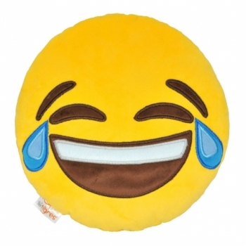 Декоративная подушка-эмоджи Tigres Tears of joy (ПД-0317) - Pampik