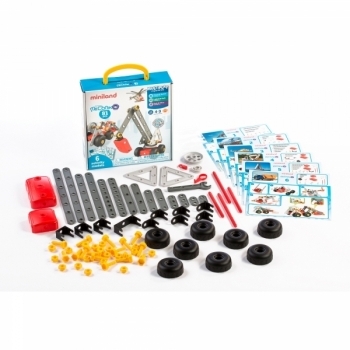 Конструктор Miniland Activity Mecaniko, 81 деталь (32656) - Pampik