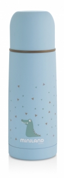 Термос Miniland Silky Thermos Blue, 350 мл (89216) - Pampik