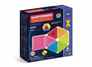 

Магнитный конструктор Magformers 3D-окошки, 14 элементов (714005