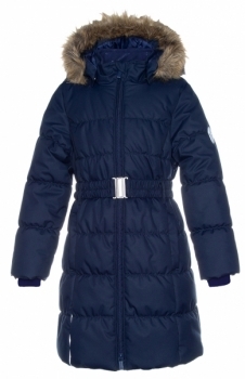 Термопальто Huppa Yacaranda, р.152, темно-синій (12030030-70086-152) - Pampik