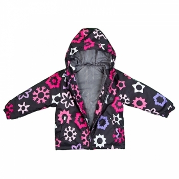 Термокуртка Huppa Classy, р.110, темно-серый с принтом (17710030-Q18-110) - Pampik - 2