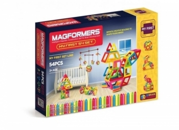 

Магнитный конструктор Magformers Мой первый набор, 54 элемента (702002