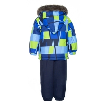 Термокомплект Huppa Avery, р.110, синій з принтом (41780030-92735-110) - Pampik - 5