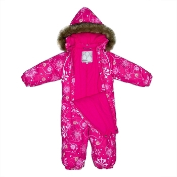 Термокомбінезон Huppa Keira, р.98, фуксія з принтом (31920030-94263-098) - Pampik - 2