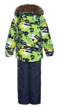 Термокомплект Huppa Winter, р.104, салатовий (41480030-92847-104) - Pampik