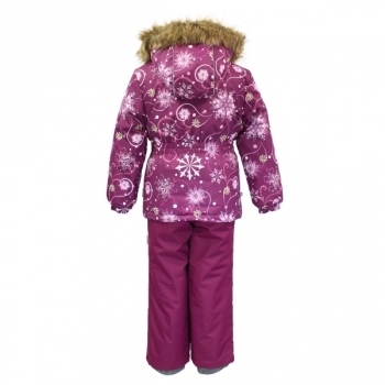 Термокомплект Huppa Wonder, р.134, бордовий (41950030-94234-134) - Pampik - 3