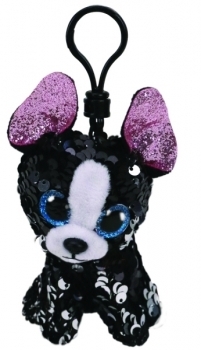 М'яка іграшка-брелок TY Flippables Тер'єр Portia, 12 см (35316) - Pampik