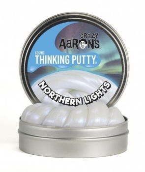 

Игрушечная масса для лепки Crazy Aaron's Thinking Putty Северное сияние, 90 г (NL020