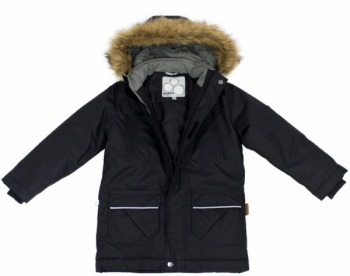 Термокуртка Huppa Vesper, р.164, черный (17480030-70009-00S) - Pampik