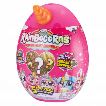 М'яка іграшка-сюрприз Rainbocorn-B Sparkle Heart Surprise (9204B) - Pampik - 2