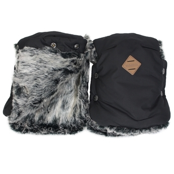 Рукавиці для коляски Huppa Gluuv, чорний (81750020-00009-000) - Pampik - 2