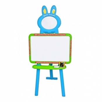 Мольберт Limo Toy 3в1 0703 UK-ENG, зелений з блакитним (21541) - Pampik