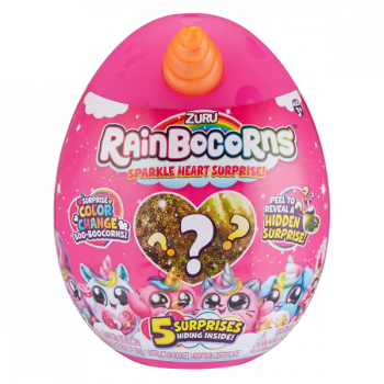 М'яка іграшка-сюрприз Rainbocorn-B Sparkle Heart Surprise (9204B) - Pampik