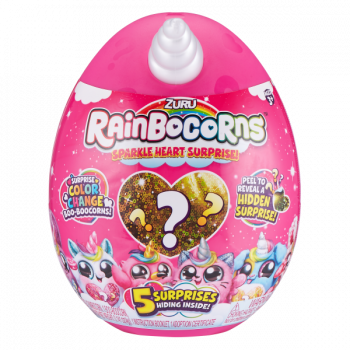 М'яка іграшка-сюрприз Rainbocorn-H Sparkle Heart Surprise (9204H) - Pampik