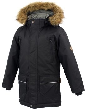 Термокуртка Huppa Vesper, р.122, черный (17480030-70009-122) - Pampik - 2