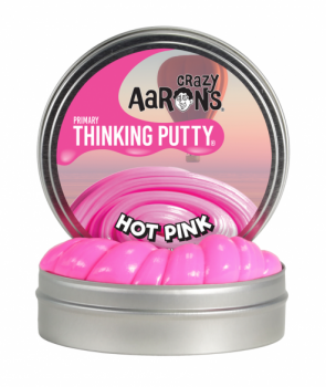 

Игрушечная масса для лепки Crazy Aaron's Thinking Putty Ярко-розовая, 90 г (HP020