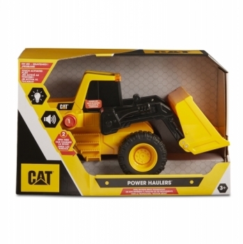 Колісний навантажувач Funrise CAT Потужні машини, зі світловими і звуковими ефектами, 30 см (82267) - Pampik - 6