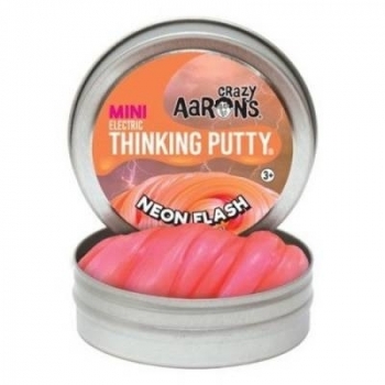 

Игрушечная масса для лепки Crazy Aaron's Thinking Putty Неоновая молния, 13 г (NF003