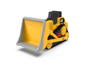 Бульдозер Funrise CAT Крепкие помощники, со световыми и звуковыми эффектами, 25 см (82287) - Pampik - 2