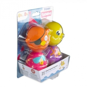 Іграшка-бризкалка для ванної Tomy Грайливі курчата (T72818C) - Pampik - 10