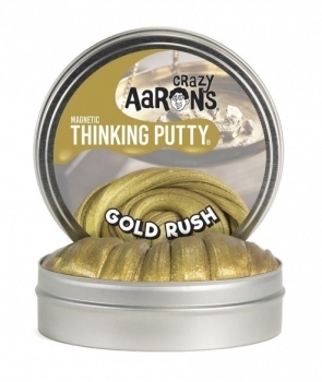 

Игрушечная масса для лепки Crazy Aaron's Thinking Putty Золотая Лихорадка, 90 г (GR020