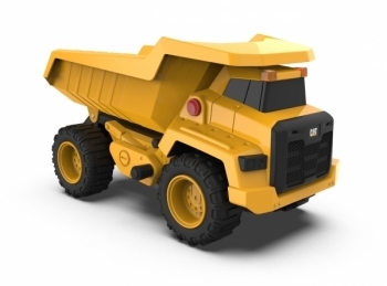 Самоскид Funrise CAT Потужні машини, зі світловими і звуковими ефектами, 30 см (82266) - Pampik