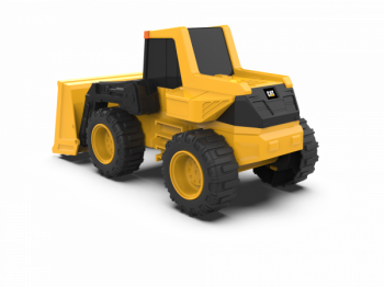 Колісний навантажувач Funrise CAT Потужні машини, зі світловими і звуковими ефектами, 30 см (82267) - Pampik - 4