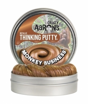 

Игрушечная масса для лепки Crazy Aaron's Thinking Putty Бестолковые дела, 90 г (MB020