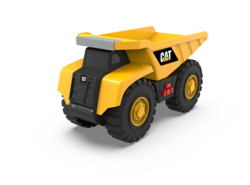 Самосвал Funrise CAT Крепкие помощники, со световыми и звуковыми эффектами, 25 см (82285) - Pampik - 2