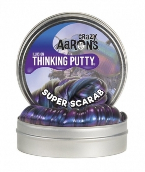 

Игрушечная масса для лепки Crazy Aaron's Thinking Putty Скарабей, 90 г (SC020