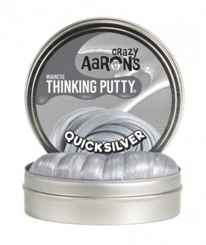 

Игрушечная масса для лепки Crazy Aaron's Thinking Putty Ртуть, 90 г (QS020