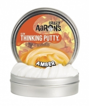 

Игрушечная масса для лепки Crazy Aaron's Thinking Putty Янтарь, 90 г (AM020