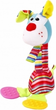 М'яка іграшка-прорізувач Lindo Собачка (F 1004 песик) - Pampik