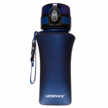Пляшка для води UZspace Wasser Matte, синій, 350 мл (6007) - Pampik