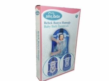 Гамак для купання новонародженого Sevi bebe, синій (572-1) - Pampik - 9