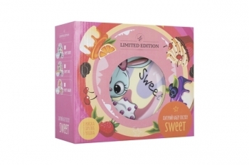 Набір дитячого посуду Limited Edition Sweet Bunny, 3 предмета (C523) - Pampik - 2