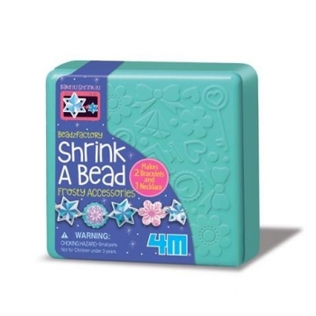 Набор для творчества 4M Украшения из бусин Снежинки (00-04696) - Pampik