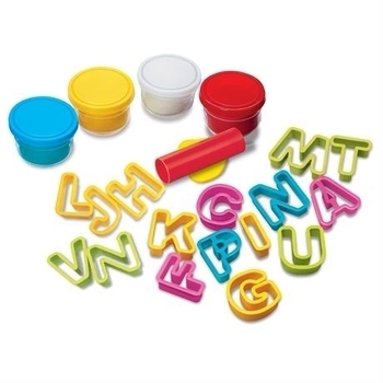 Набір для творчості 4M Форми для тіста Алфавіт (00-04714) - Pampik - 2