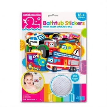 Игровой набор 4M Наклейки для ванной Транспорт (00-04748) - Pampik
