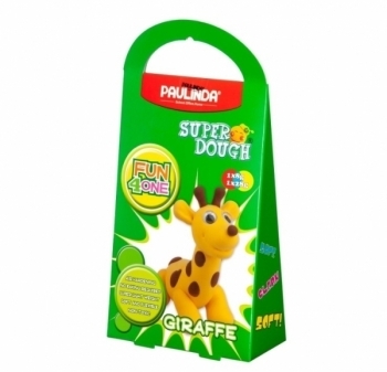 Масса для лепки Paulinda Super Dough Fun4one Жираф (PL-1565) - Pampik