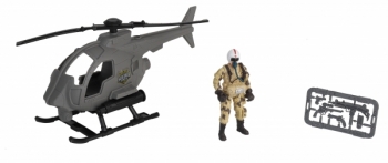 Игровой набор Chap Mei Солдаты Patrol Helicopter (545006) - Pampik