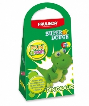 Маса для ліплення Paulinda Super Dough Fun4one Динозавр (PL-1567) - Pampik
