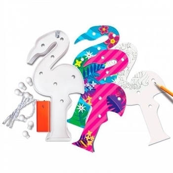 Набор для творчества 4M Подсветка Фламинго (00-04743) - Pampik - 2