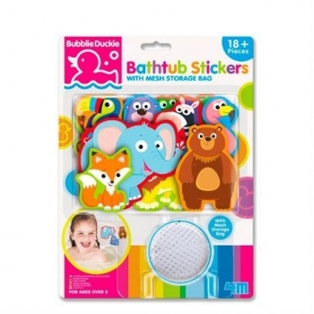 Ігровий набір 4M Наклейки для ванної Зоопарк (00-04746) - Pampik