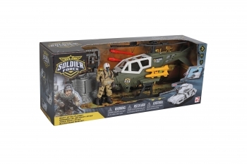 Ігровий набір Chap Mei Солдати Helicopter Swift Attax (545008) - Pampik - 2