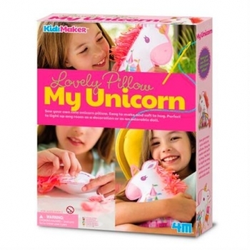 Набор для шитья 4M Подушка Единорог (00-04744) - Pampik