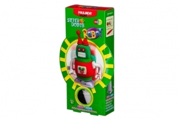 Маса для ліплення Paulinda Super Dough Robot, червоний (PL-081178-1) - Pampik