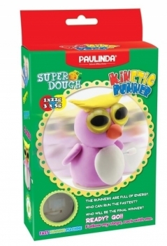 Маса для ліплення Paulinda Super Dough Running Race Сова (PL-081183-4) - Pampik